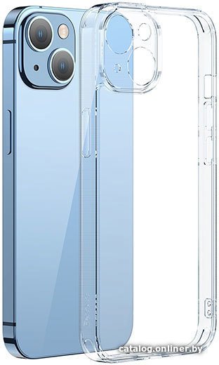 

Чехол для телефона Baseus SuperCeramic Series Glass Case для iPhone 14 (прозрачный)