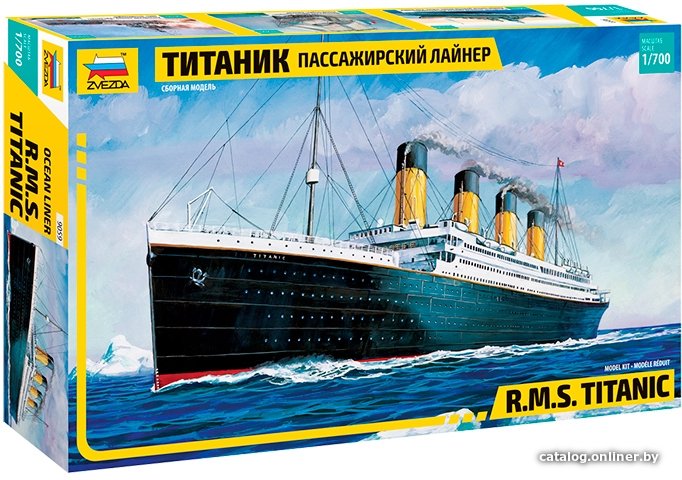 Сборная модель Звезда Пассажирский лайнер Титаник