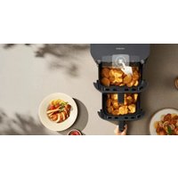 Аэрогриль (аэрофритюрница) Xiaomi Smart Double Stack Air Fryer 12L MAF-DS1201 (черный)
