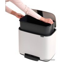Мусорное ведро Brabantia Bo Pedal Bin 36 л (белый)