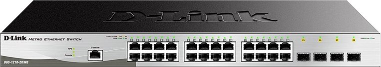 

Управляемый коммутатор 2-го уровня D-Link DGS-1210-28/ME/B1A
