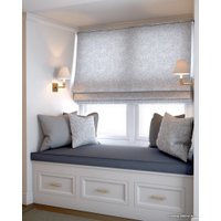 Римская штора Jalux Скандинавский лист 0467/2 210x170 (серый) в Гродно