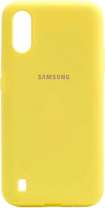 

Чехол для телефона EXPERTS Soft-Touch для Samsung Galaxy A20S (желтый)