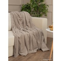 Плед Tex Republic Deco Кубики Фланель 200x220 93255 (бежевый)