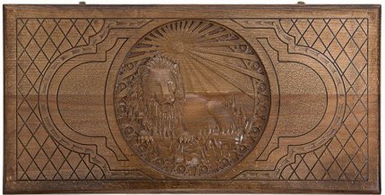 

Шашки/нарды Ustyan Зодиак лев GU062