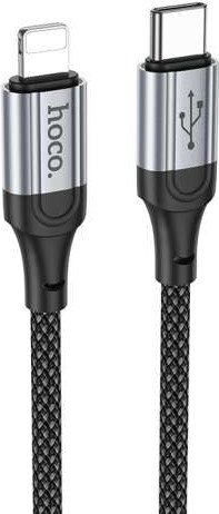 Кабель Hoco X102 USB Type-C - Lightning (1 м, черный)