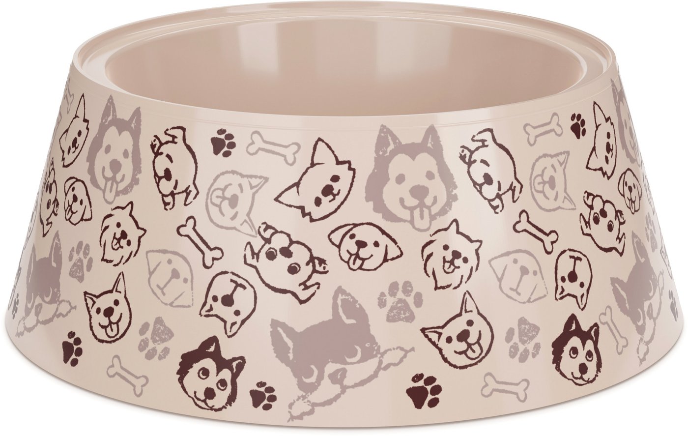 

Миска Альтернатива Dogs М7801 (1.2 л, бежевый)