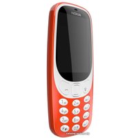 Кнопочный телефон Nokia 3310 Dual SIM (красный)