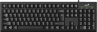 Клавиатура Genius SlimStar 100 USB (черный)