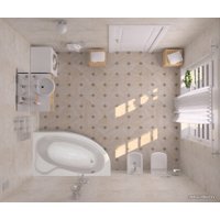 Ванна Santek Эдера 170x100L 1WH501662