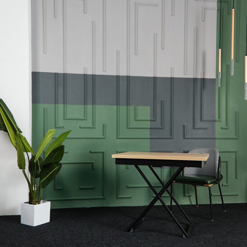 

Стол-трансформер Levmar Apollo D89/S53 (дуб сонома/черные опоры)