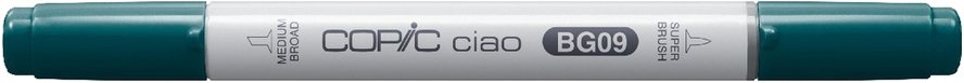 

Маркер перманентный Copic Ciao BG-09 2207536 (сине-зеленый)