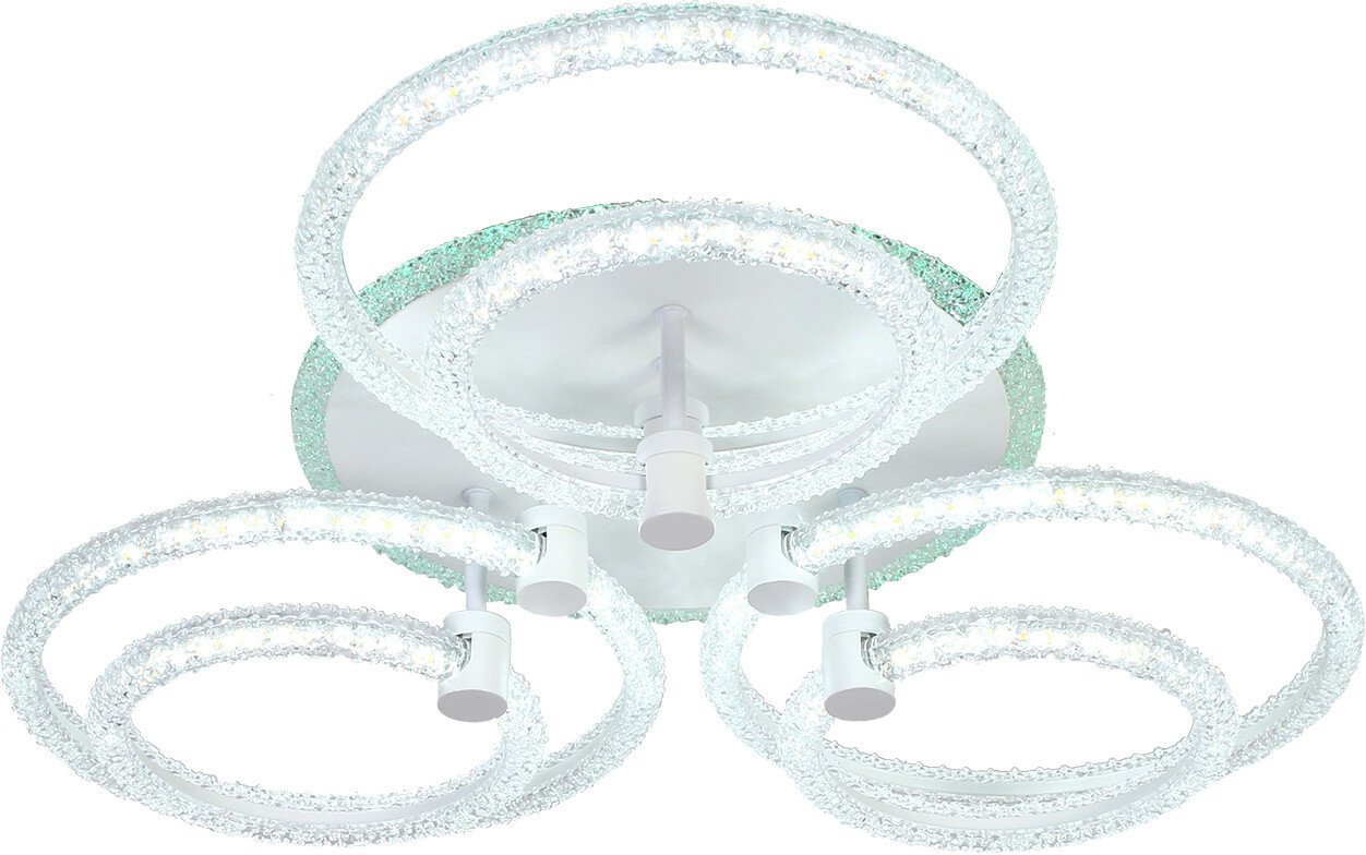 

Припотолочная люстра Escada Ice 10204/6 LED*139+8W White