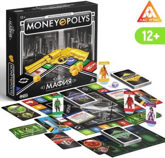 Настольная игра Лас Играс Money Polys Мафия 2586839