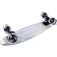 Пенниборд Tech Team Metallic 22 (белый)