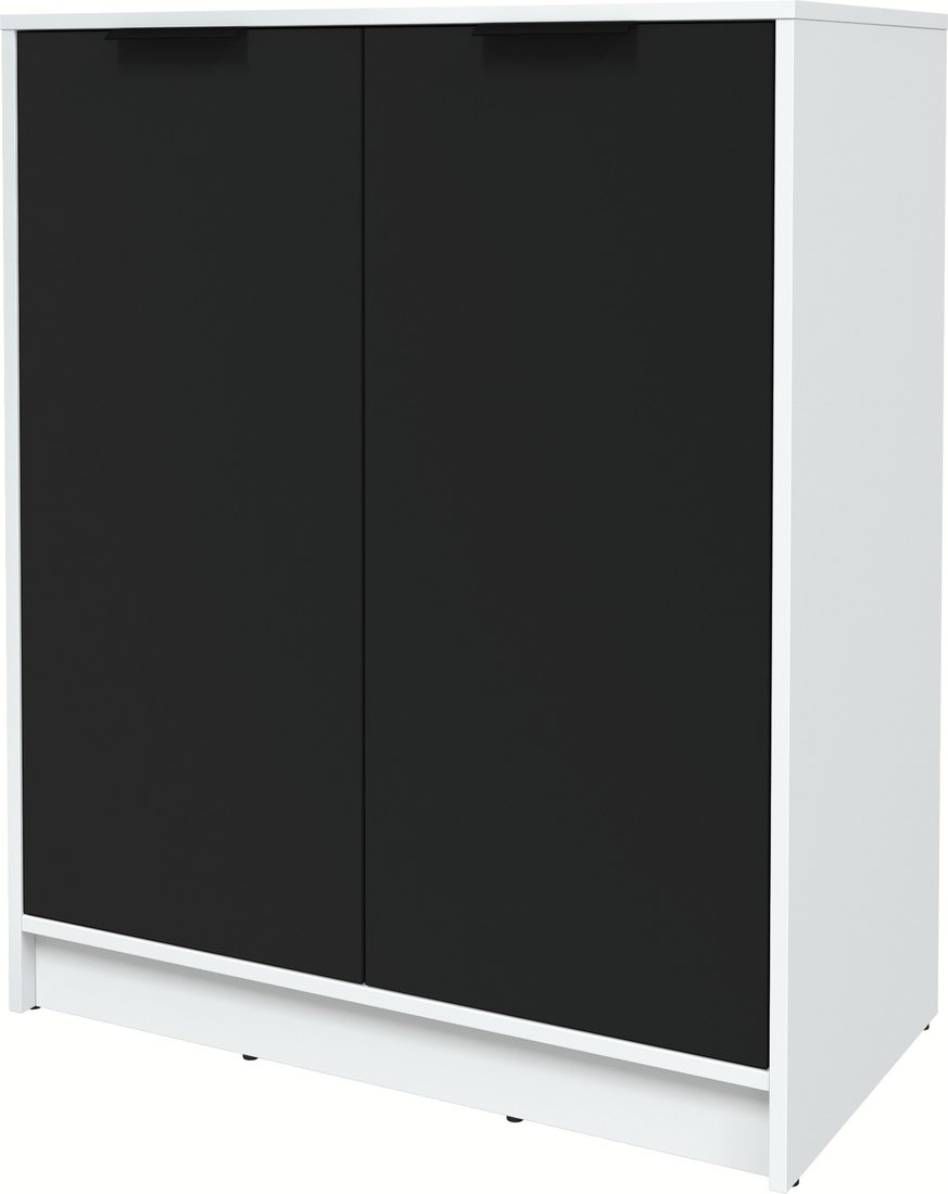 

Тумба Интерлиния Концепт КТ-Т84 (черный/белый платинум)