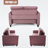 Диван Sempla Джерси 3 - 1200 (альба роза)