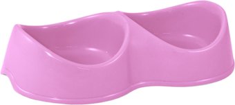 Двойная миска Gamma Бисквит 2x200 мл 30272017 (сиреневый)