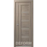 Межкомнатная дверь Юркас Deform D18 ДО 80x200 (дуб шале седой/мателюкс)