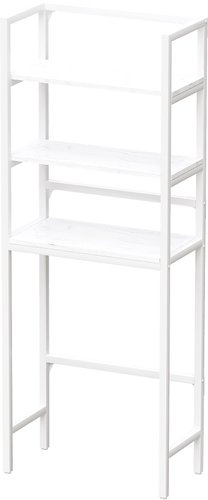 Millwood Этажерка Венеция 70 (дуб белый craft/белый)