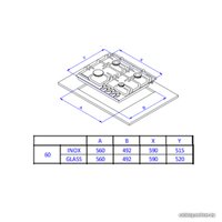 Варочная панель Weissgauff HGG 641 XB