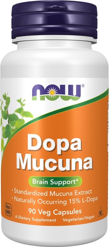 

БАД Now Foods Dopa Mucuna (90 капсул)