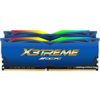 Оперативная память OCPC X3 RGB Blue Label 2x8ГБ DDR4 3200 МГц MMX3A2K16GD432C22BU