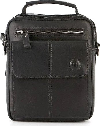Мужская сумка Poshete 196-4134-54-BLK (черный)