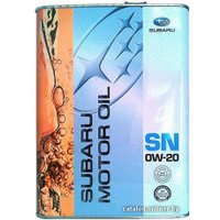 Моторное масло Subaru SN 0W-20 (K0215-Y0274) 4л