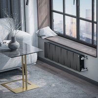 Биметаллический радиатор Royal Thermo PianoForte 200 Черный - 12 секций