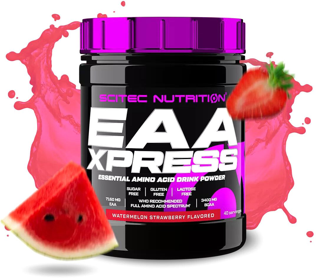 Комплекс Scitec Nutrition EAA Xpress (400 г, Клубника-арбуз)