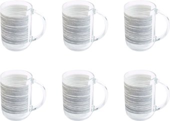 Набор кружек Luminarc Трокет Брашмания Гранит V6066 (6шт)