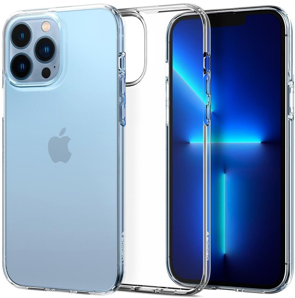 

Чехол для телефона Spigen Liquid Crystal для iPhone 13 Pro ACS03254 (прозрачный)