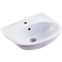  Mixline Тумба с умывальником АлАн-55 554982 + Уют 55 (белый)