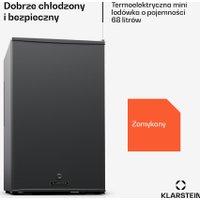 Мини-холодильник Klarstein Matterhorn 68 10045293 (нержавеющая сталь) в Солигорске