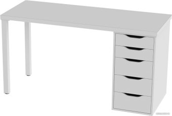 Стол Mebelain Ingar 2/5T (белый)