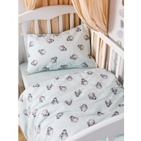 1.5-спальный комплект постельного белья Ночь Нежна Пингви Стандарт 1.5сп 50x70 5000114-1+510920-2