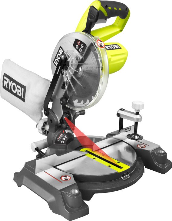 

Торцовочная пила Ryobi EMS190DCL 5133000932 (без АКБ)