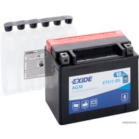 Мотоциклетный аккумулятор Exide ETX12-BS (10 А·ч)