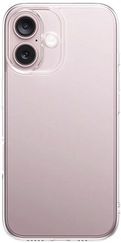 Чехол для телефона Baseus Simple Series with Lens Protector для iPhone 16 (прозрачный)
