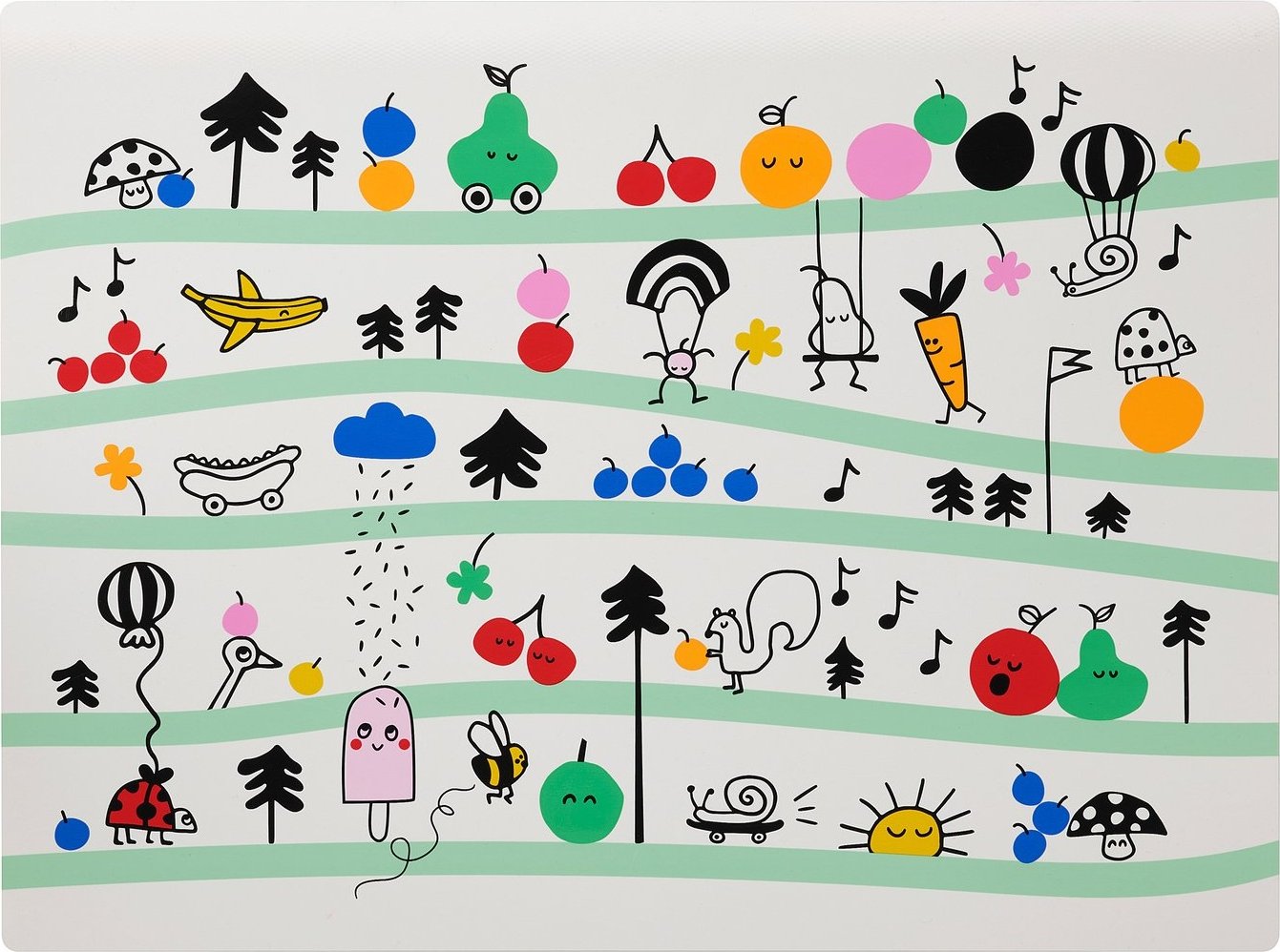 Плейсмат Ikea Gronfink 30572413