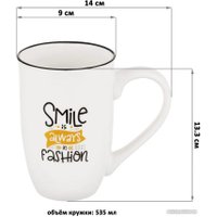 Кружка Elan Gallery Smile Is Always In Fashion 880185