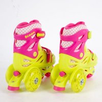 Роликовые коньки Tech Team Bloom (р.31-35, лайм)