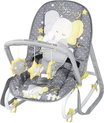 Шезлонг Baby Prestige Relax grey