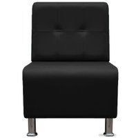 Интерьерное кресло Brioli Руди Р (L22/черный)