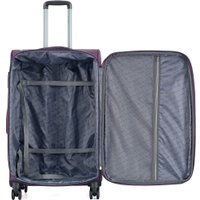 Чемодан-спиннер 4 ROADS 6310-L 77 см (темно-пурпурный)