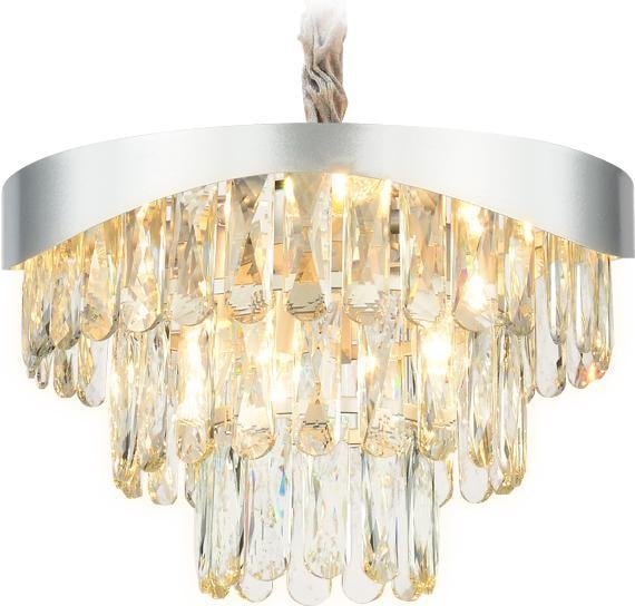 

Подвесная люстра Ambrella light Traditional TR5080 SL/CL