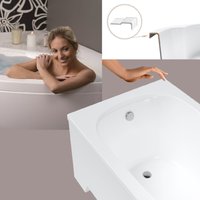 Ванна Lauter Sophia 130 21205130 (с ножками, серым подголовником)