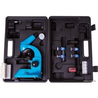 Детский микроскоп Levenhuk Rainbow 50L Plus (лазурь) 69053