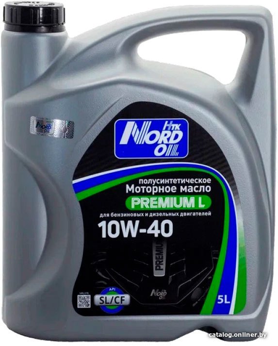 Моторное масло Nord Oil Premium L 10W-40 SL/CF NRL076 5л